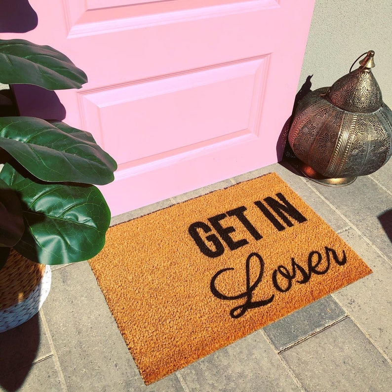 Funny Doormat Custom Doormat Handmade Gift New Home Gift Etsy