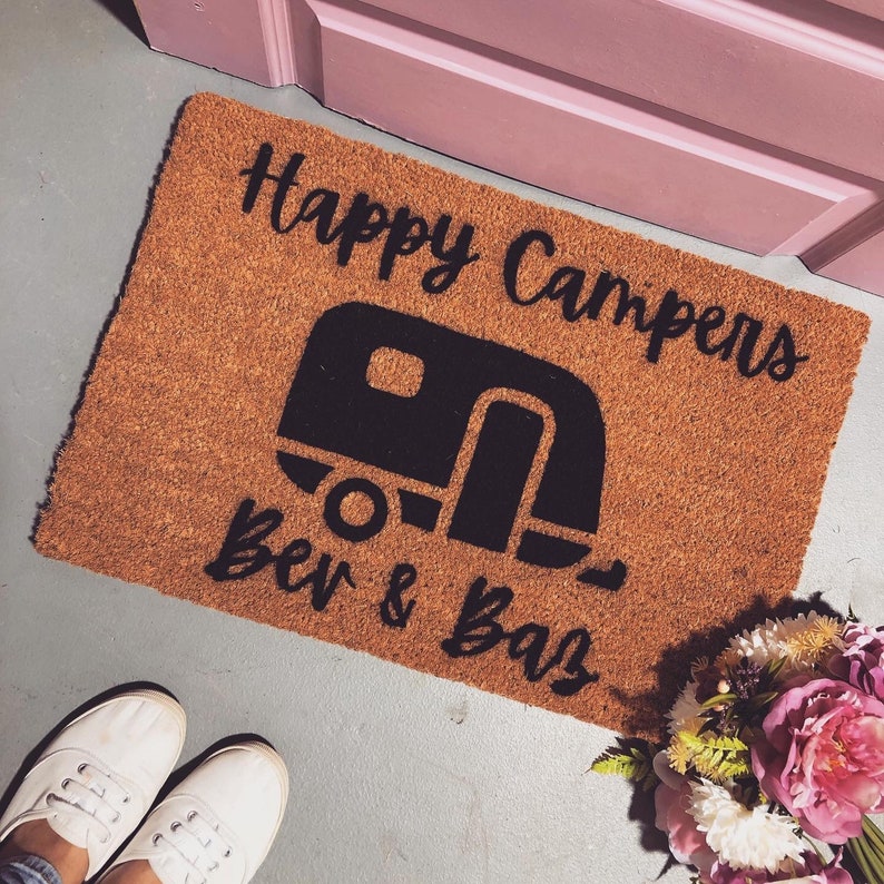 Caravan Doormat Camping Mat Custom Door Mat Etsy