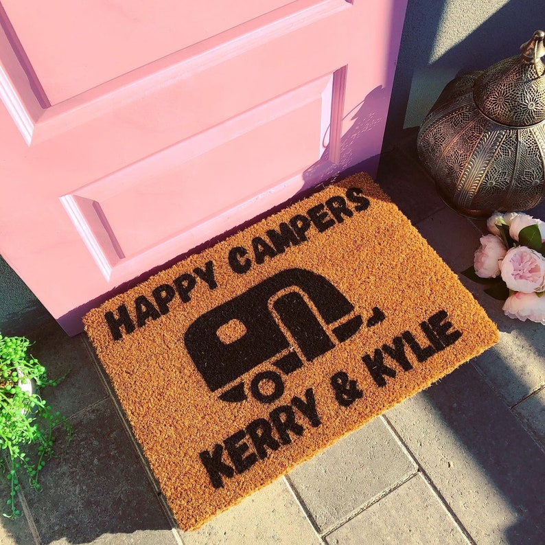 Caravan Doormat Camping Mat Custom Door Mat Etsy