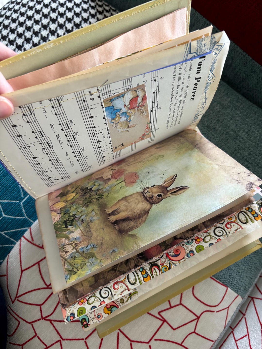 Beatrix Potter Vintage Junk Journal, Peter Rabbit, Upcycled - Etsy