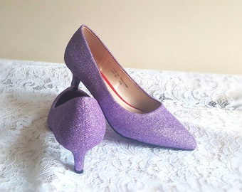 purple bridesmaid shoes uk