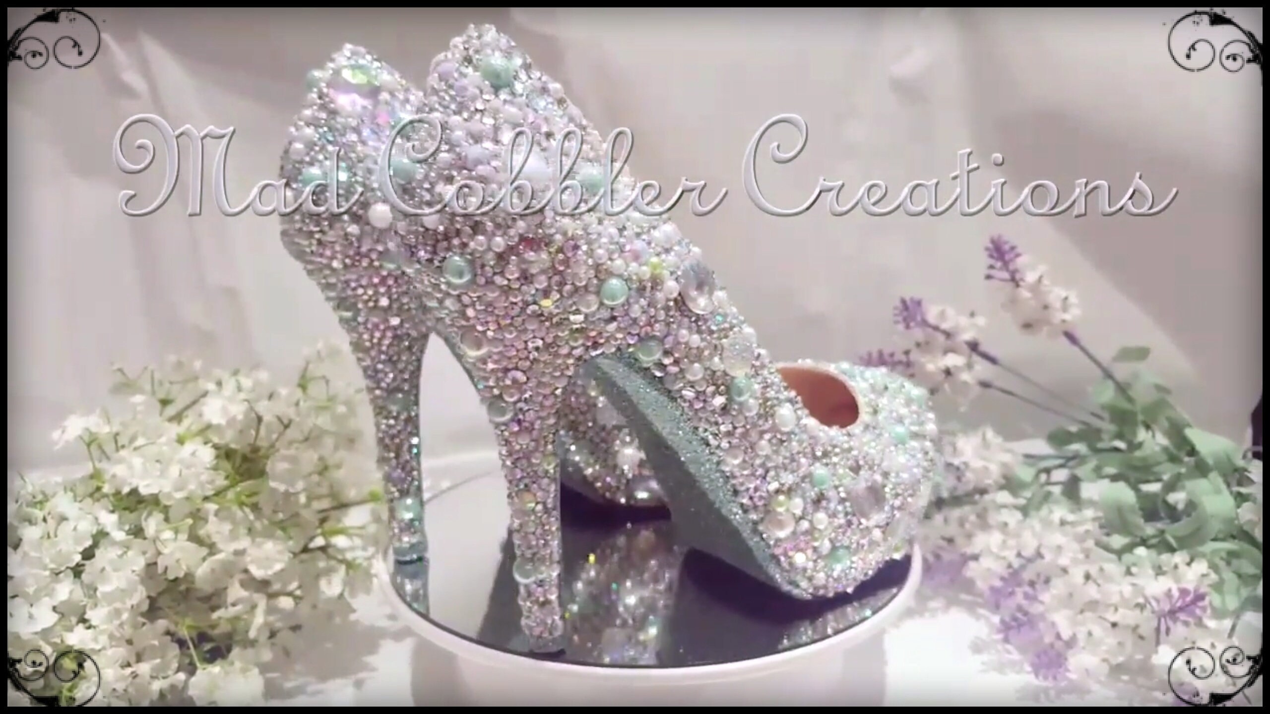 Cinderella wedding shoes bling wedding shoes Cinderella | Etsy