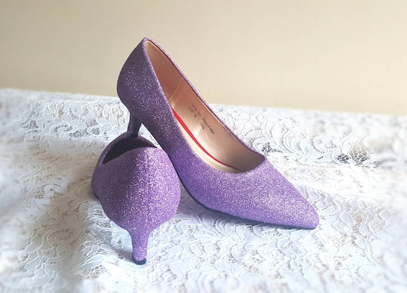 lilac shoes wedding