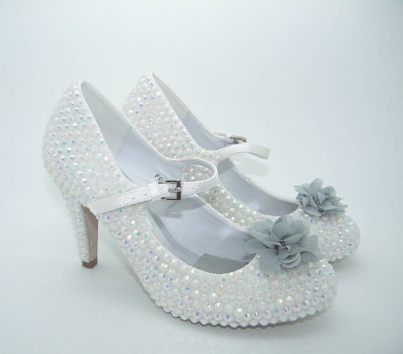 Mary Jane Wedding Shoes Block Heel Mary Jane Wedding Shoes Etsy