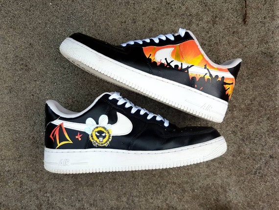 Zapatos nike personalizados hombres mujeres air force 1 - Etsy