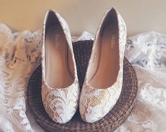 Lace wedding shoes bridal, lace wedding shoes wedges, wedding shoes, lace bridal shoes, bridal lace shoes flat, bridesmaids shoes, custom