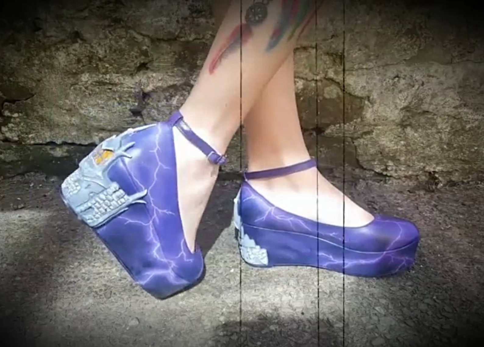 halloween platform shoes