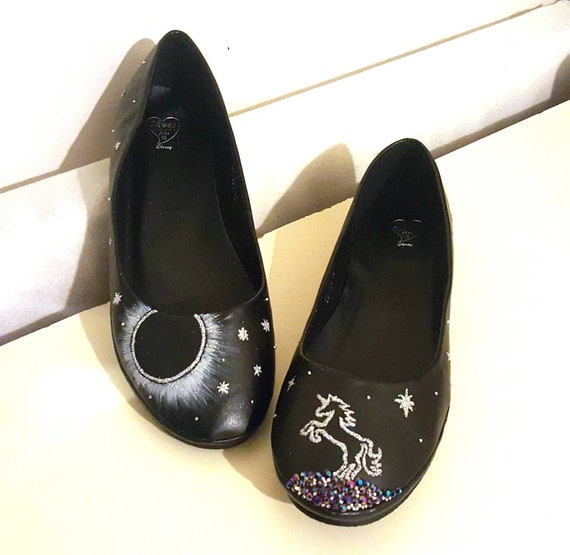 personalised flat wedding shoes