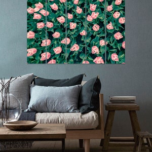 Tulips Meadow Panel Art, Garden Print, Wall Art, Floral Decor, Flowers Canvas, Cool Poster, Framed Large Print, Wall Art Hanging, Panel Art