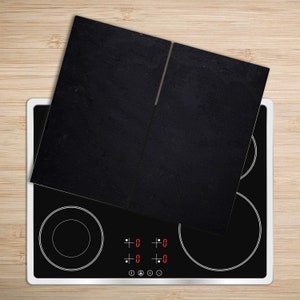 Glass Chopping Board, Stone Cutting Board, Black Splashback, Brown Backsplash, Rock Tempered Sublimation Glass, Decoration For Kitchen