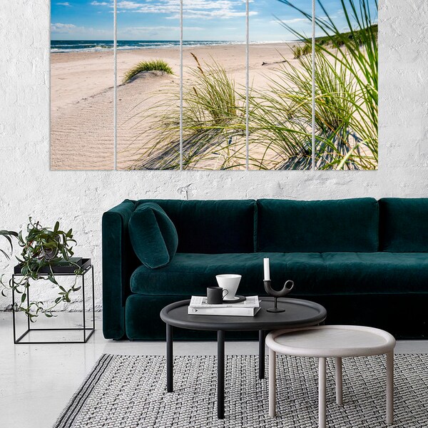 Beach Hanging Print, Tropical Art, Exotic, Sea, Ocean, Waves, Tropic, Holiday, Canvas Print, Canvas, Pin Board, Canvas Art, Canvas Decor