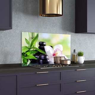 FASÄDE Campione Pannello Decorativo In Vinile – Paraschizzi Cucina Stile Onice Spazzolato – 15,2 X 15,2 Cm