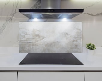 Splashback En Verre Trempé Premier Range - Motif Mur En Pierre Italienne, 6mm, Neuf