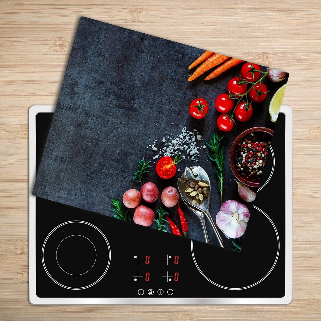 Glass Chopping Board, Italian Cuisine Chopping Board, Decoration for