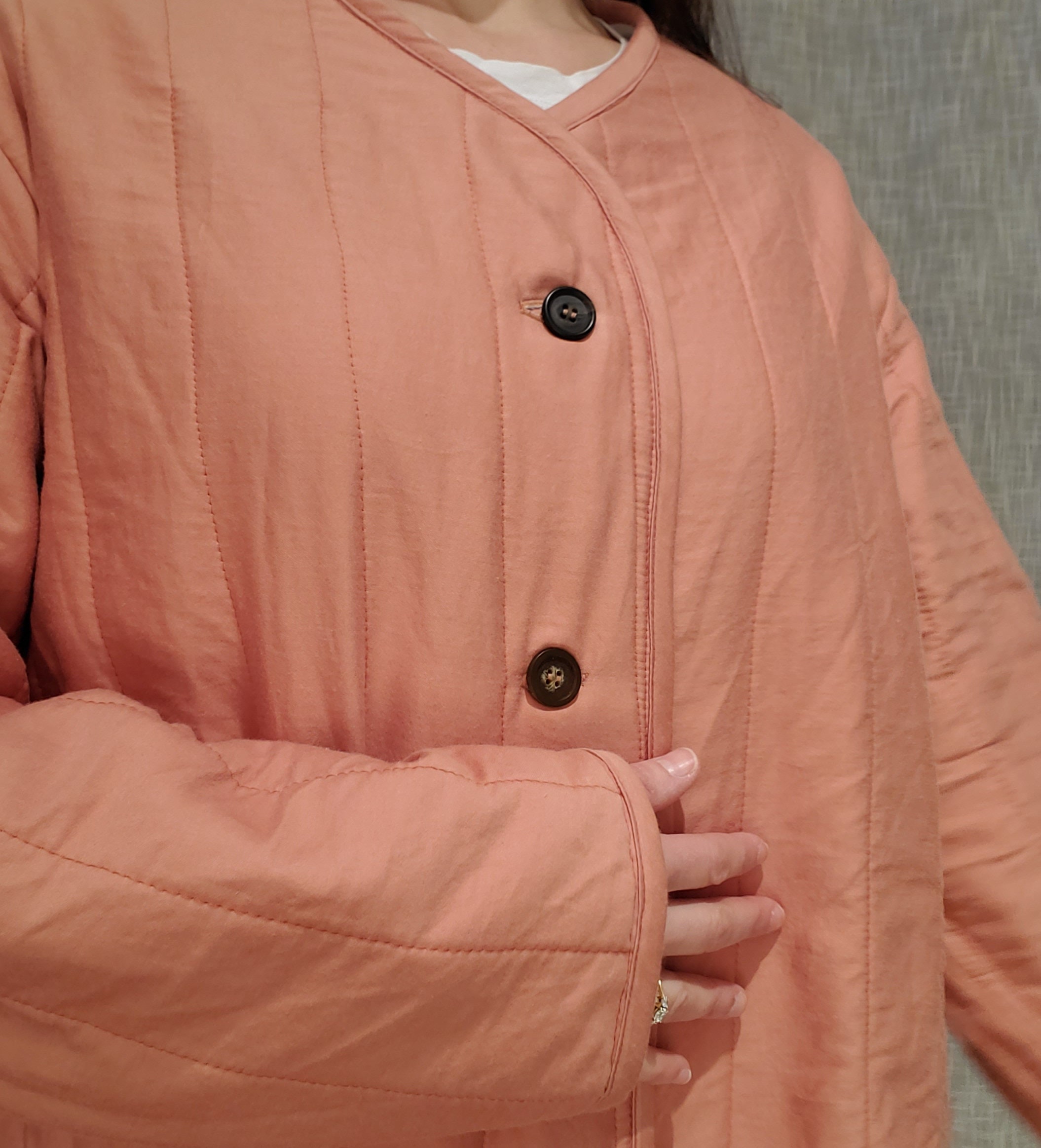 Women's Reversible Quilted Liner Jacket PDF Sewing Etsy