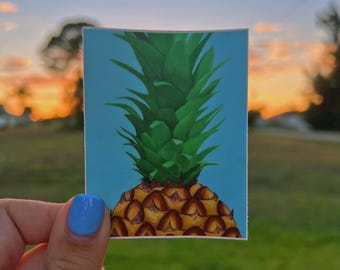 Sticker ananaskunst