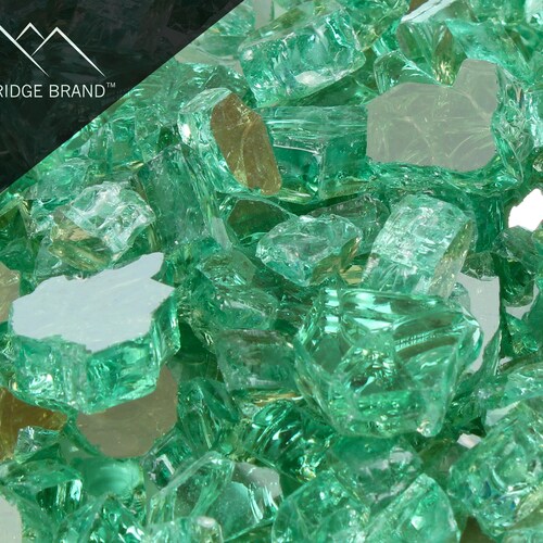 Blue Reflective Fire Glass Professional Grade Fire Pit Glass Etsy