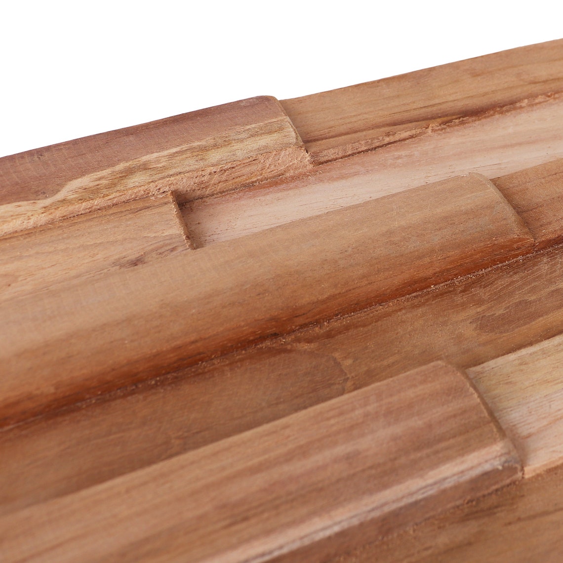 Teak 3D Wall Panels Teak Wood Planks Boho Wood Panels for Etsy