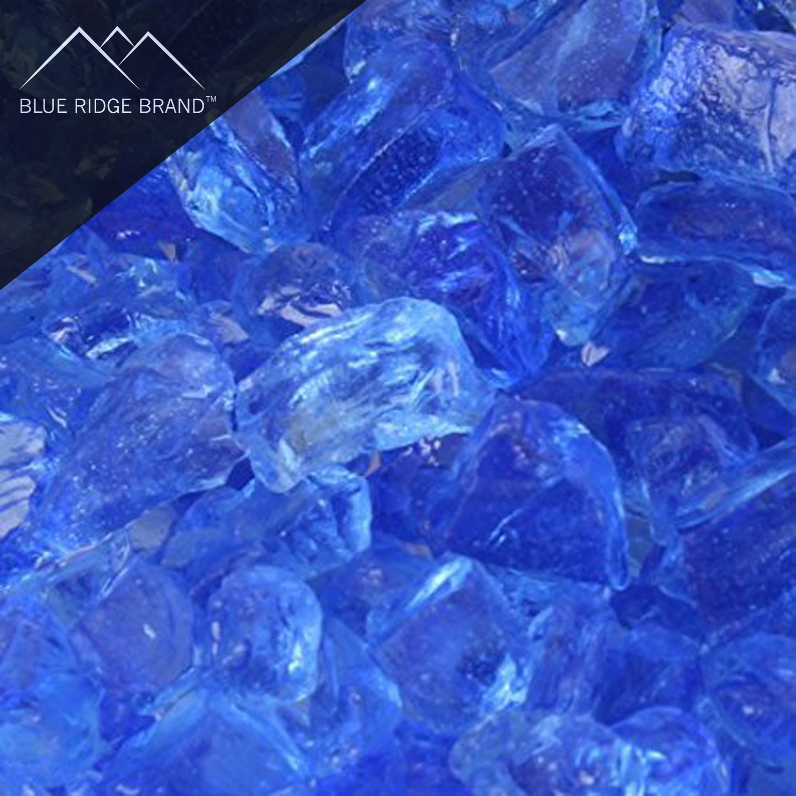 Sky Blue Fire Glass Professional Grade Fire Pit Glass Etsy