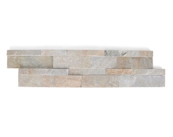 Natural Stone 3D Wall Panels - Decorative Wall Panels - Stacked Stone Accent Wall Panels - Stone Cladding Wall Paneling - Stone Backsplash