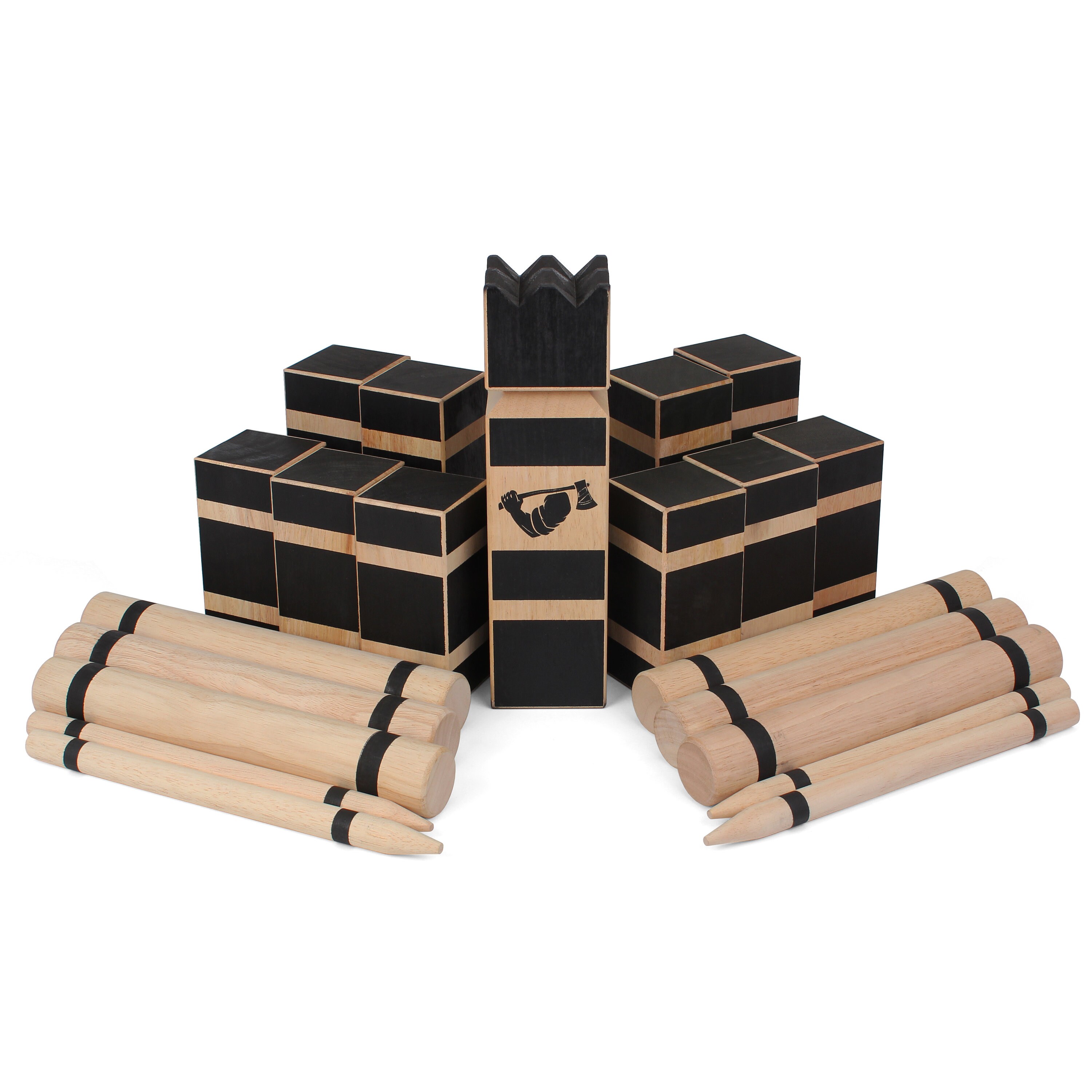Kubb Game Premium Hardwood Kubb Set Official Tournament Etsy UK