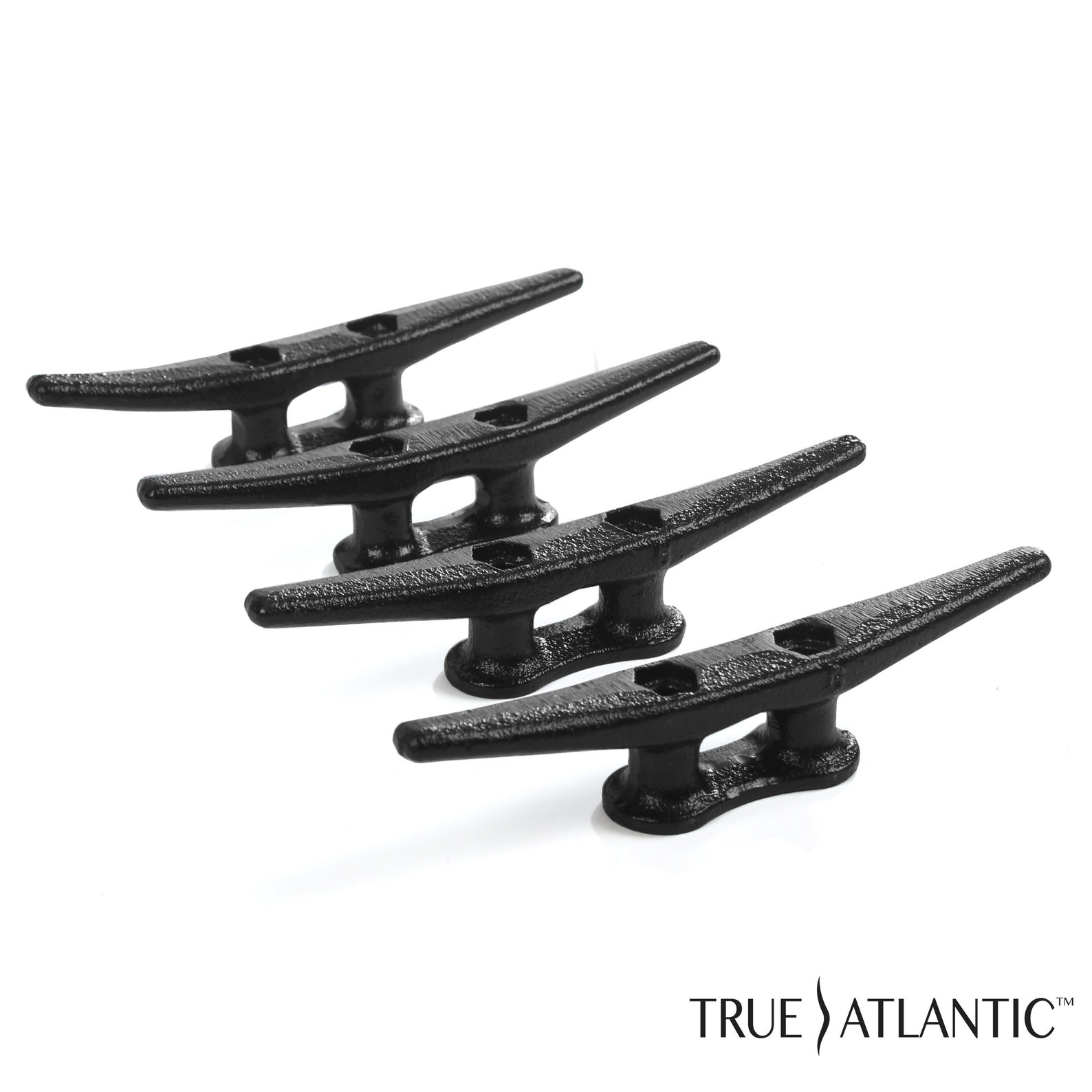 True Atlantic Black Dock Cleats Galvanized Boat Cleats Etsy