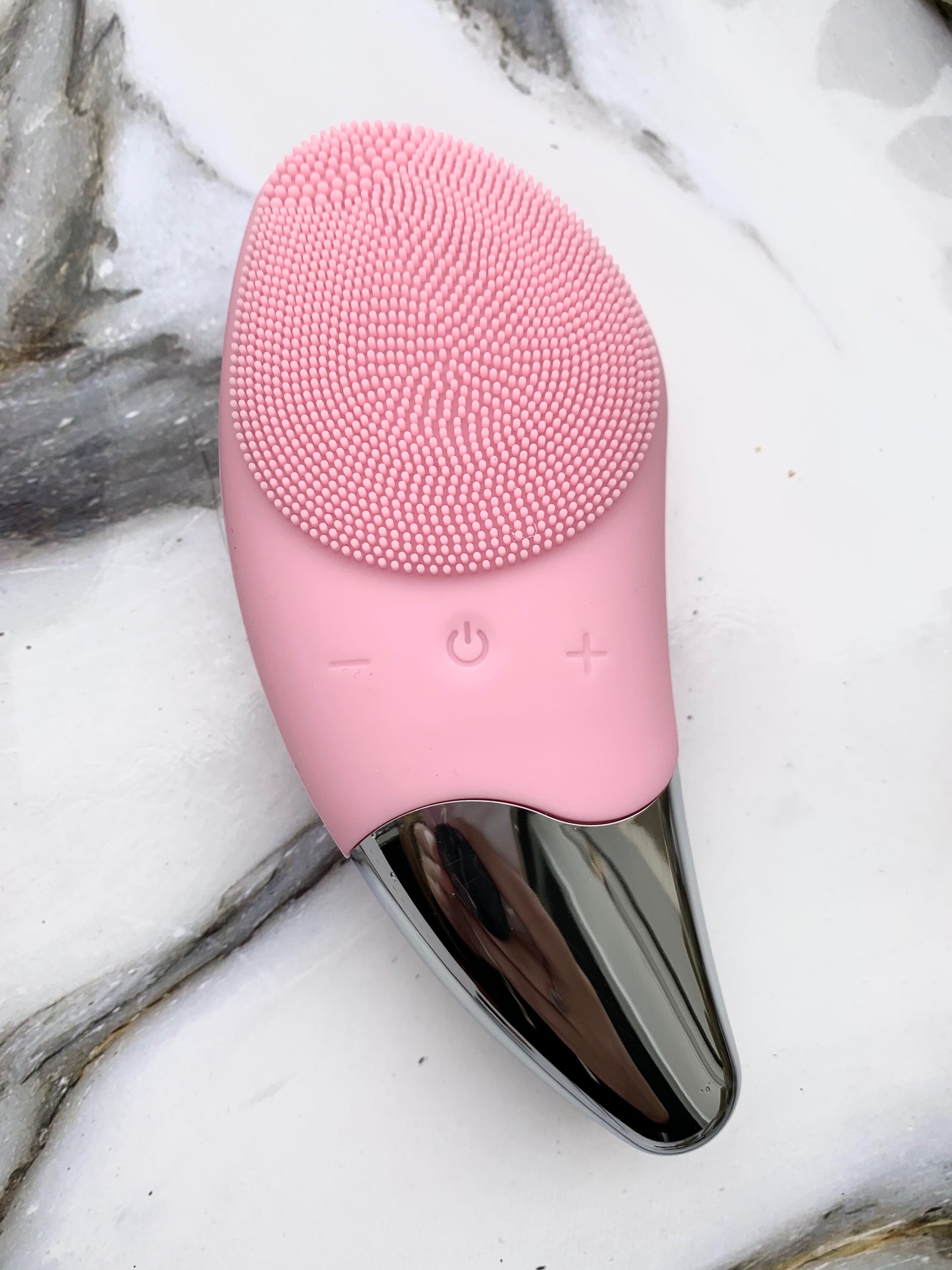 Sonic FACE BRUSH Silicone Cleansing Scrubber. Home Facial. Etsy