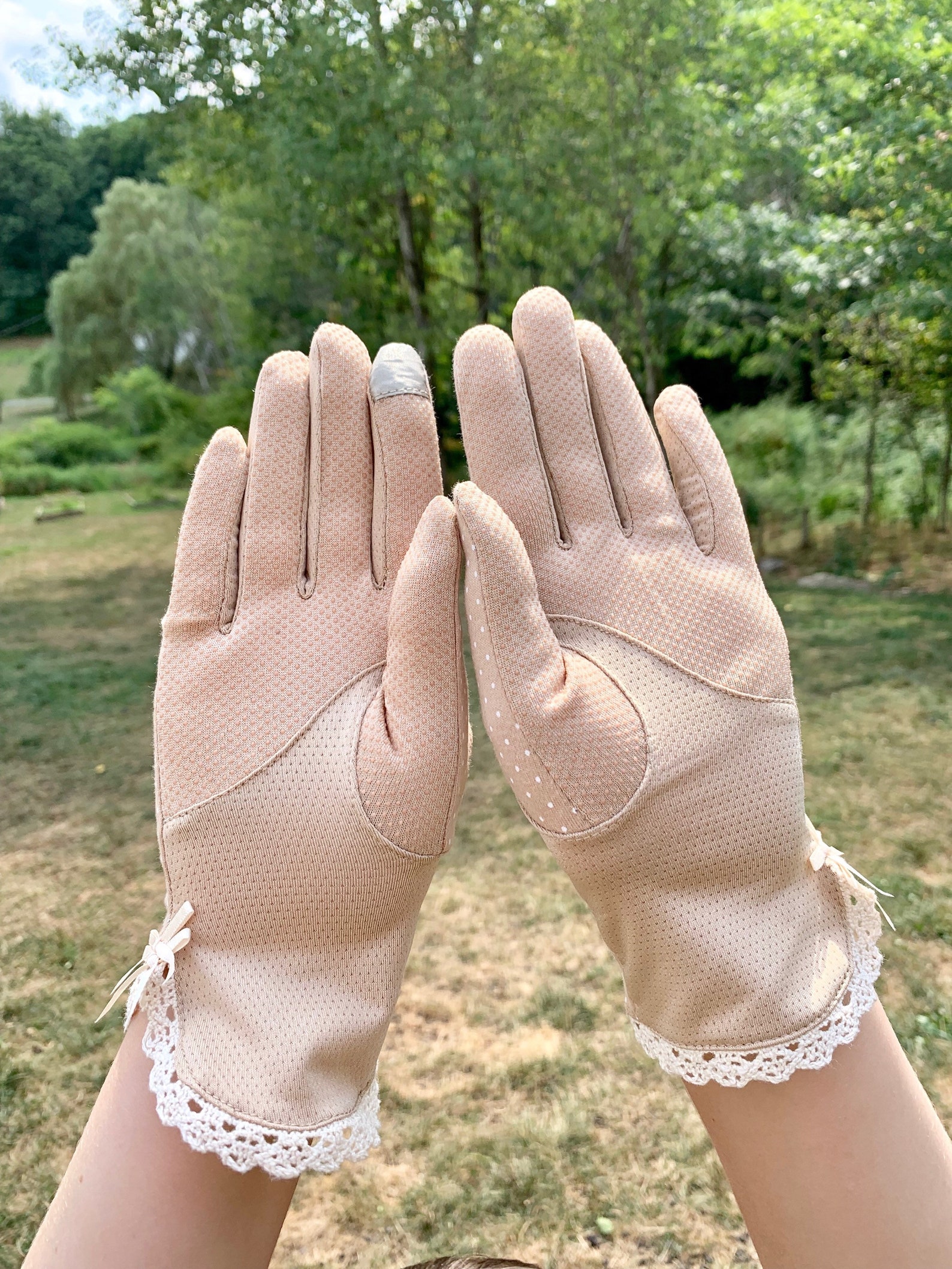 Nude Jersey Gloves main image 0