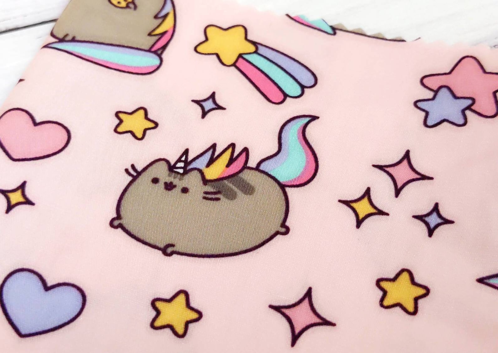 Pusheen Party Bags Ecofriendly Pusheen fabric Etsy