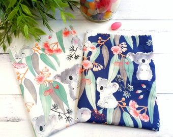 Koala Party Bags,  Eco-friendly, Reusable Fabric Party Bags, Australiana