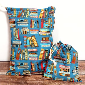 Sacs cadeaux livres, Sacs livres en tissu