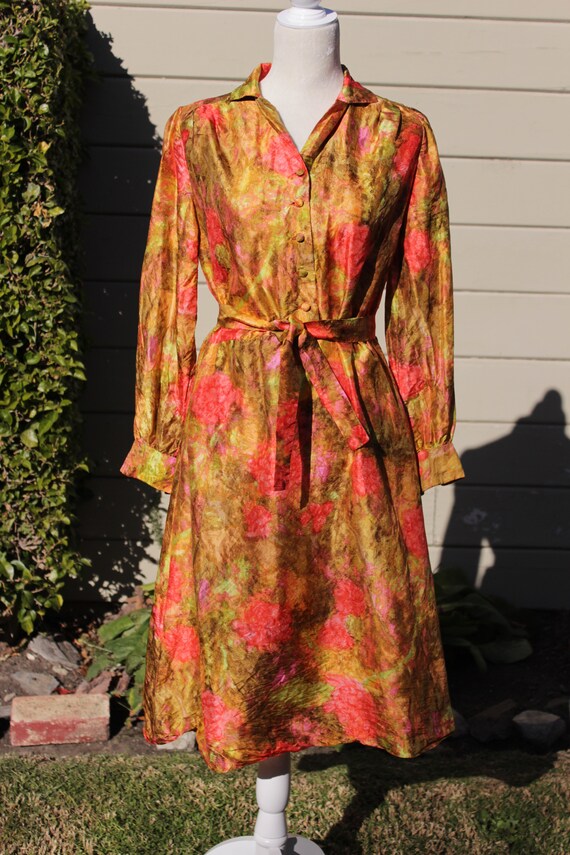 True Vintage Dress. Handmade Vintage Dress. Vinta… - image 2