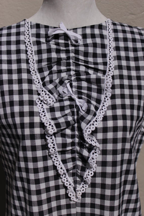 Vintage Romper.  Gingham Romper.  Vintage "Levoy'… - image 6