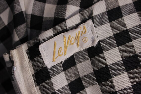 Vintage Romper.  Gingham Romper.  Vintage "Levoy'… - image 10