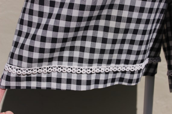 Vintage Romper.  Gingham Romper.  Vintage "Levoy'… - image 8