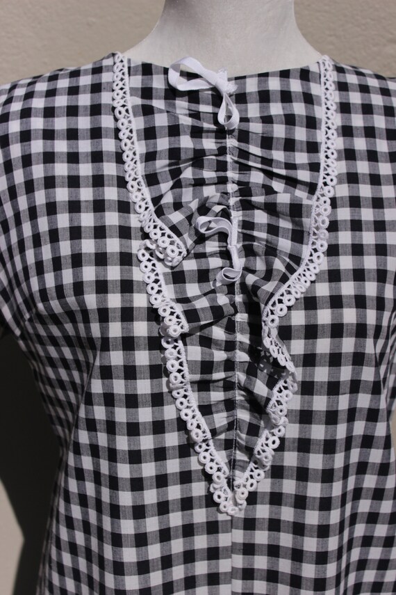 Vintage Romper.  Gingham Romper.  Vintage "Levoy'… - image 7