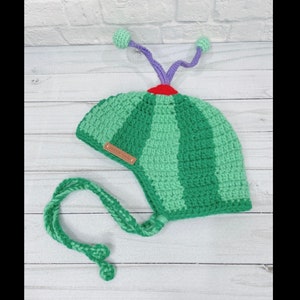 Cocomelon Hat/cocomelon Crochet Hat/ Cocomelon Crochet Ear Etsy Canada