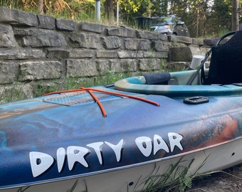 Custom Boat Name Vinyl Decal: Waterproof Personalized Sticker