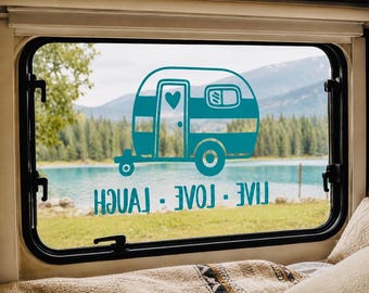 Custom Reverse Cut Vinyl Decal | Inside Window Sticker, Logo Decal for inside glass application