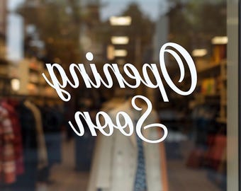 Custom Reverse Cut Decals: Personalized Lettering for Inside Windows, Vinyl Sticker for Inside Glass, Inside Car window decals, Mirror Decal