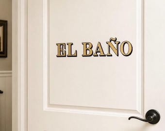 Custom Gold & Black Vinyl Lettering Decal: Elegant Personalized Sign