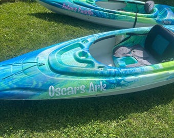 Custom Kayak Decals: Waterproof Vinyl Boat Stickers