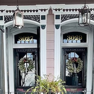 Gold Transom Window House Numbers Gold Leaf Fanlight House Numbers Gold Transom Numbers Foil Transom Numbers Gold Leaf Door House Numbers