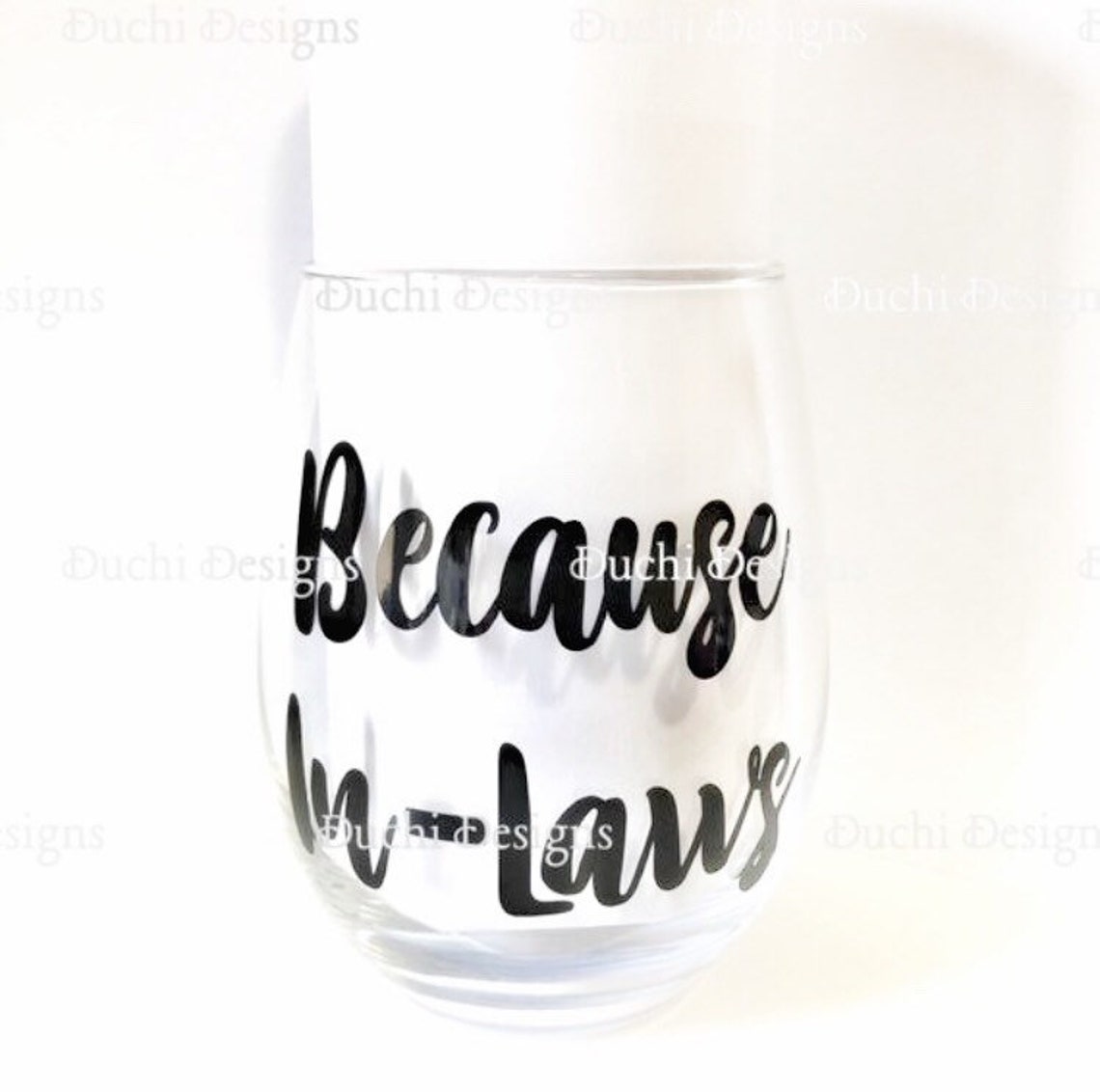 Custom Stemless Wine Glass Decals Wine glass Stickers Custom Etsy