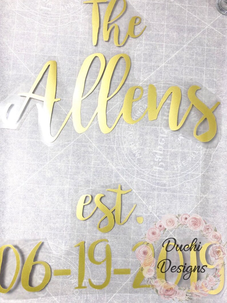 Iron on Transfer Custom Decal Your Text Here Personalized Etsy Canada