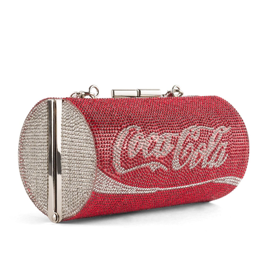 Swarovski Crystal Rhinestone Coca Cola Clutch Purse Etsy