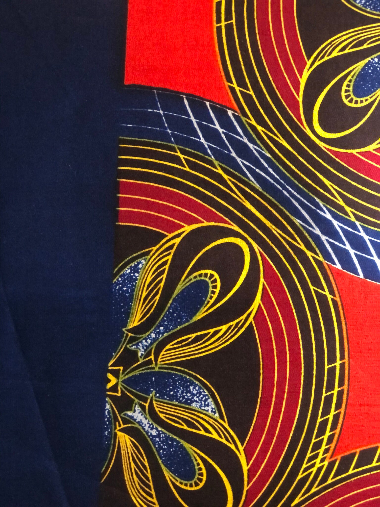 African Fabric by the yard Etsy