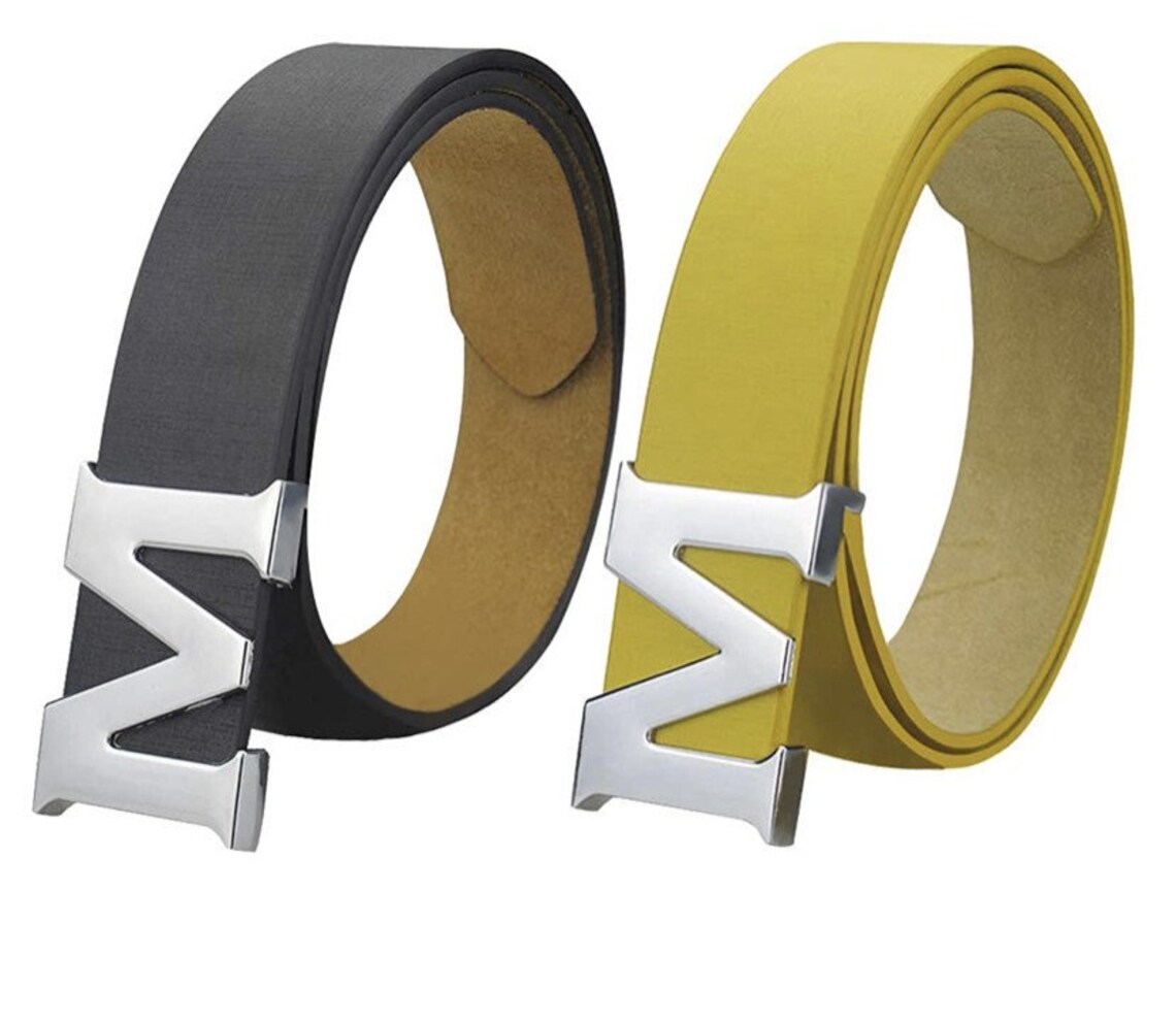 M Women's Leather Belts1.18 Width Removable Etsy