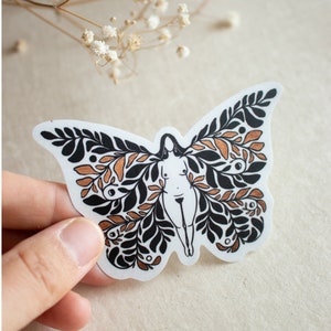 Aufkleber 'Unfolding Goddess'