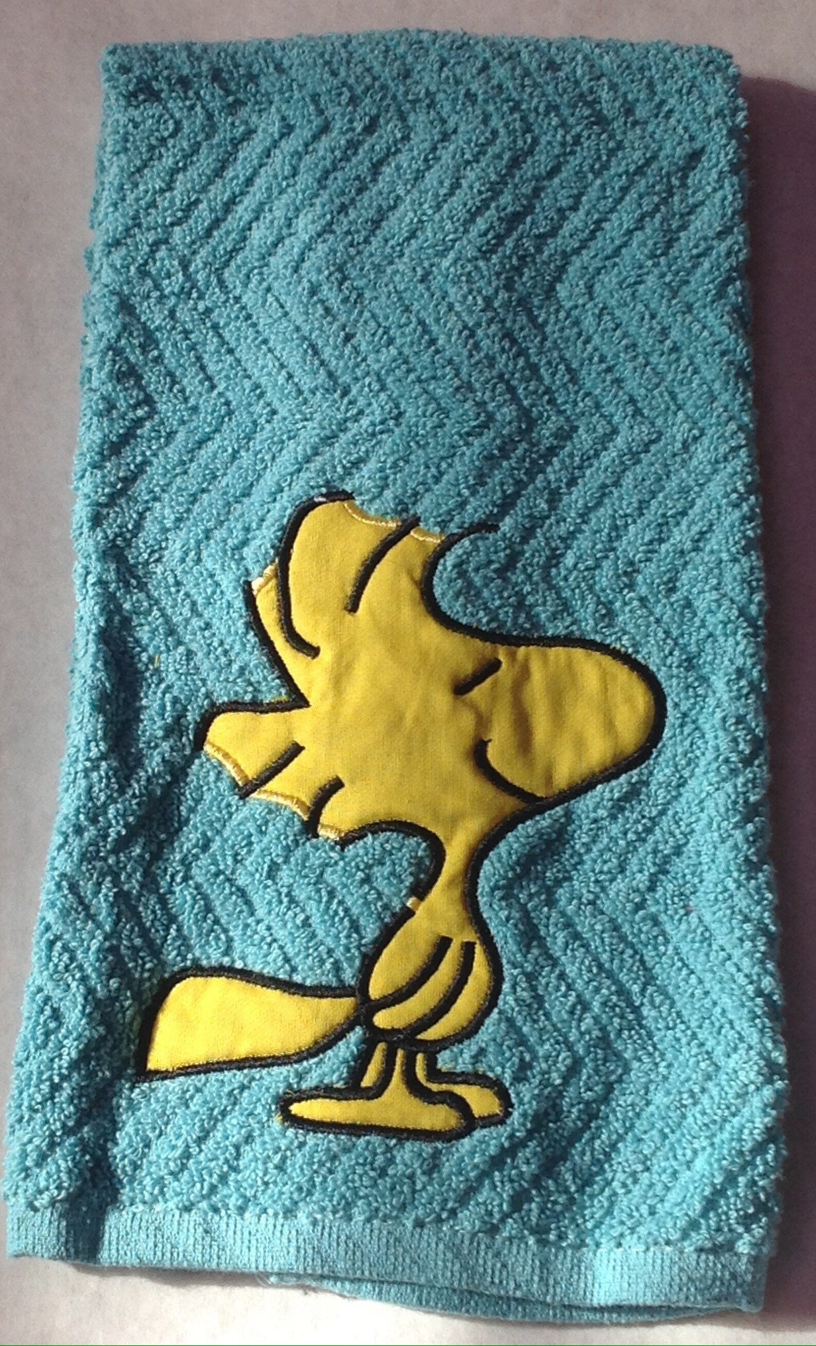 Charlie Brown Peanuts hand towels Etsy